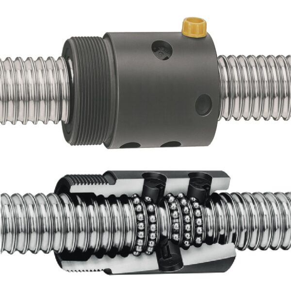 M/1101149 - NX 40X5R N/S WPR CI - Universele kogelmoer op huls, VX of SX schroef, met wissers, composiet inzetstukken